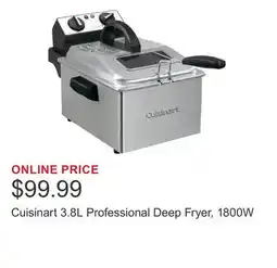 Costco Cuisinart 3.8L Professional Deep Fryer, 1800W offer