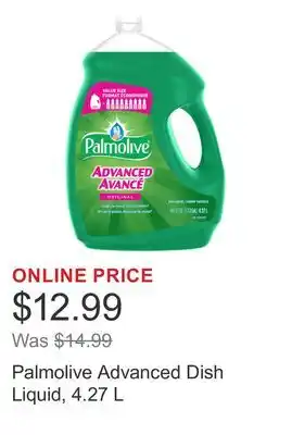 Costco Palmolive Advanced Dish Liquid offer
