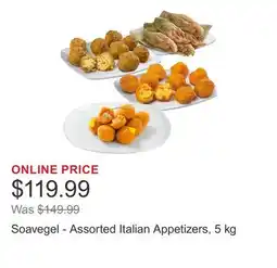 Costco Soavegel - Assorted Italian Appetizers offer