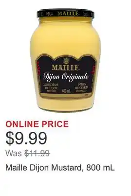Costco Maille Dijon Mustard offer