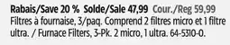 Canadian Tire Furnace Filters offer