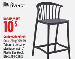 Canadian Tire For Living Plastic Bar Stool offer