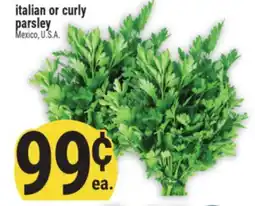 Marché Adonis Italian or curly parsley offer