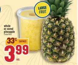 Marché Adonis Whole or cored pineapple offer