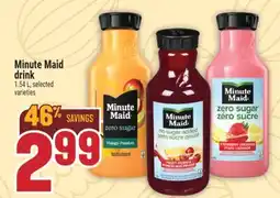 Marché Adonis MINUTE MAID DRINK offer