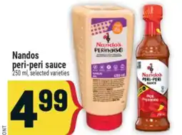 Marché Adonis Nandos peri-peri sauce offer
