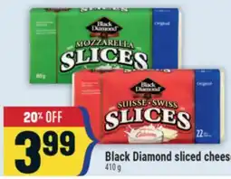 Marché Adonis Black Diamond sliced cheese offer