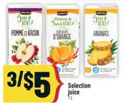 Marché Adonis Selection juice offer