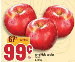 Marché Adonis Royal Gala apples offer