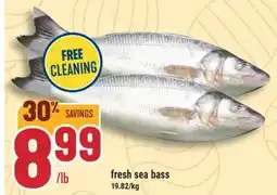 Marché Adonis FRESH SEA BASS offer