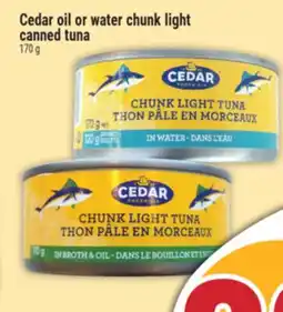 Marché Adonis Cedar oil or water chunk light canned tuna offer