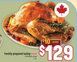 Marché Adonis Freshly Prepared Turkey Halal offer