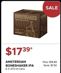 The Beer Store AMSTERDAM BONESHAKER IPA offer