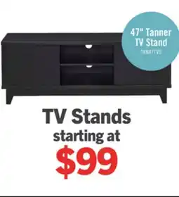 The Brick Tanner 47 TV Stand - Matte Black offer