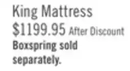 The Brick Sealy Posturepedic Plus Alora Eurotop Plush King Mattress offer