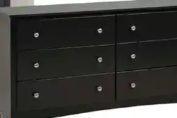 The Brick Jade 6-Drawer Dresser - Black offer