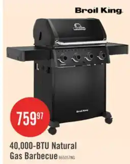 The Brick Broil King Crown 410 Shadow 40,000-BTU Natural Gas Grill - Black – 865057 offer