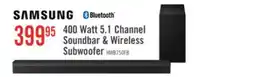 The Brick SAMSUNG B-Series 5.1 Channel Soundbar with Wireless Subwoofer (HW-B750F/ZC) offer