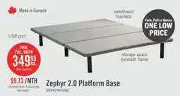 The Brick Zephyr 2.0 Twin Platform Base offer