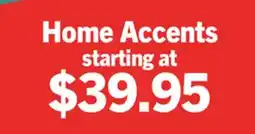 The Brick Home Accents offer