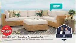 The Brick Scott Living Barcelona 4-Piece Patio Set offer