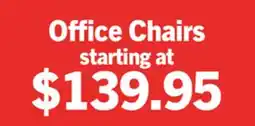 The Brick Office Chairs offer