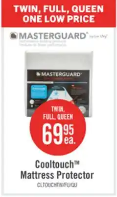 The Brick Masterguard Cooltouch Twin Mattress Protector offer