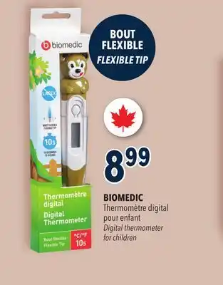 Familiprix BIOMEDIC Digital thermometer for children offer