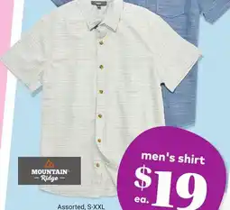 Giant Tiger men's shirt offer