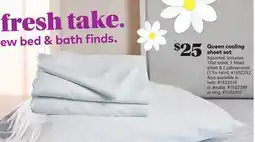 Giant Tiger Queen cooling sheet set offer