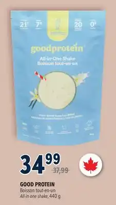 Familiprix GOOD PROTEIN All-in-one shake offer
