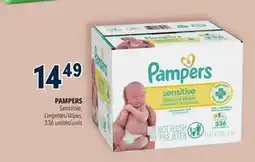 Familiprix PAMPERS Sensitive Wipes, 336 units offer