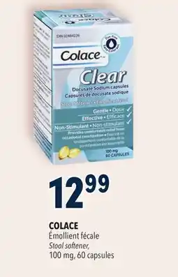 Familiprix COLACE Stool softener 100 mg, 60 capsules offer