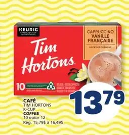 Marché Bonichoix TIM HORTONS K-CUP K-CUP COFFEE offer