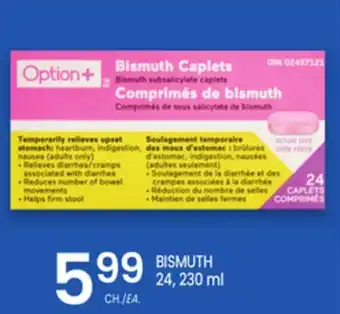 Uniprix OPTION+ BISMUTH offer