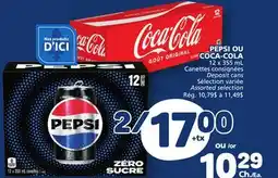 Marché Bonichoix PEPSI OR COCA-COLA offer