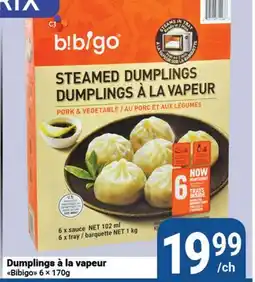 Pasquier Dumplings à la vapeur Bibigo offer