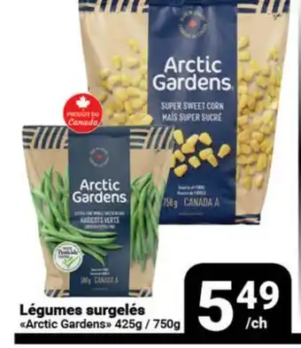 Pasquier Légumes surgelés Arctic Gardens offer