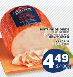 Marché Bonichoix SCHNEIDERS TURKEY BREAST offer