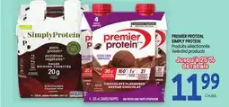 Uniprix PREMIER PROTEIN, SIMPLY PROTEIN Produits sélectionnés/Selected products offer