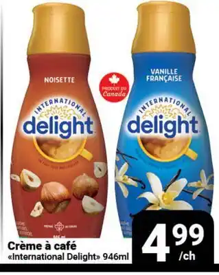Pasquier Crème à café International Delight offer