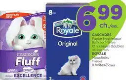 Proxim CASCADES, ROYALE Bathroom tissue offer