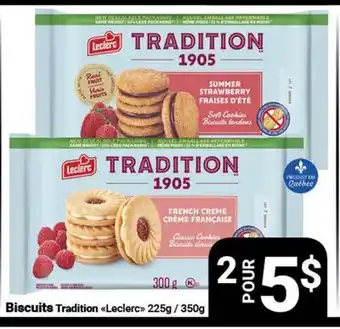 Pasquier Biscuits Tradition Leclerc offer