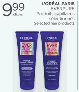 Proxim L'ORÉAL PARIS EVERPURE Selected hair products offer