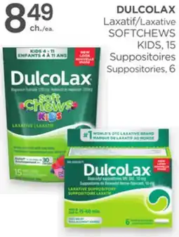 Proxim DULCOLAX Laxative SOFTCHEWS KIDS, 15 Suppositories offer