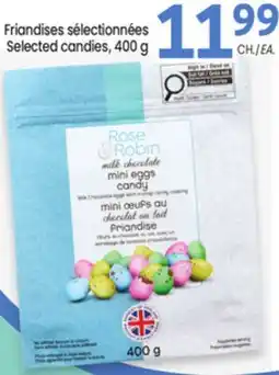 Uniprix ROSE & ROBIN Friandises sélectionnées/Selected candies offer
