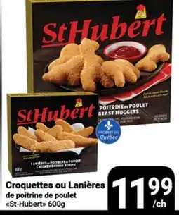 Pasquier Croquettes ou Lanières de poitrine de poulet St-Hubert offer