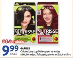 Uniprix GARNIER Colorations capillaires permanentes sélectionnées/Selected permanent hair colors offer