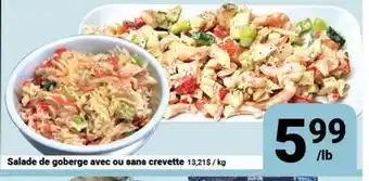 Pasquier Salade de goberge avec ou sans crevette offer