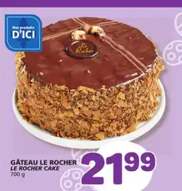 Marché Bonichoix GÂTEAU LE ROCHER CAKE offer